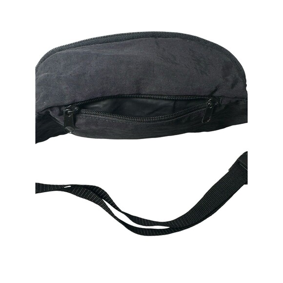 VTG Walt Disney World Character Spell Out Black Fanny Pack Mickey Embroidered - Picture 10 of 16